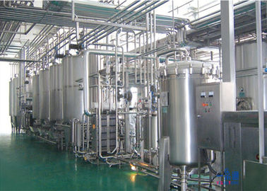 معدات تجهيز الأغذية الصناعية التلقائية الكاملة للألبان الحليب / الحليب الطازج