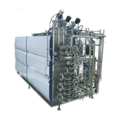 PLC برنامج التحكم أنبوبي UHT الحليب معقم آلة