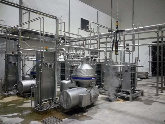 SUS304/316 تخصيص 500-5000L/H خط معالجة الحليب النباتي كاملة صويا / اللوز حليب الإنتاج خط حليب آلة الحليب مع PLC