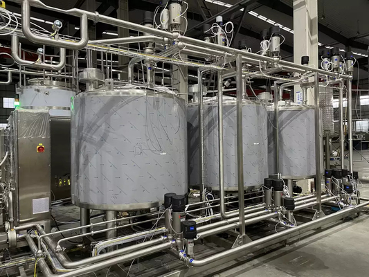 500-30000L / H مصنع إنتاج الآيس كريم مخصص كامل خط معالجة الآيس كريم ناعم / صلب آلة آيس كريم مع PLC