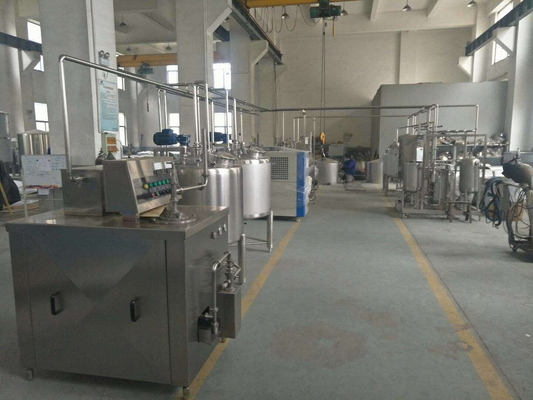 500-30000L / H مصنع إنتاج الآيس كريم مخصص كامل خط معالجة الآيس كريم ناعم / صلب آلة آيس كريم مع PLC