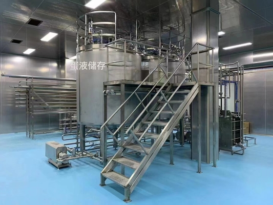 500-30000L / H خط معالجة البيض مخصص مصنع إنتاج البيض الكامل