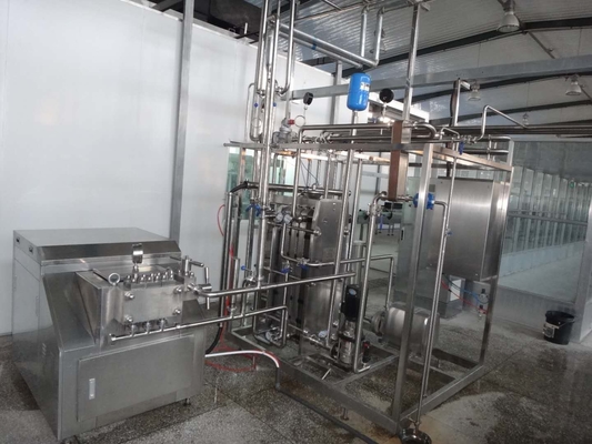 آلة تصفية مخصصة 500-20000L / H مع PLC 500-20000L / H معقم لخط معالجة التفاح / البرتقال / جوز الهند SUS304/316