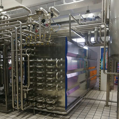 معقّل أوتوماتيكي كامل مخصص 500-20000l/H UHT لأنواع مختلفة من المنتجات السائلة الحليب/العصير/الصلصة SUS304/316