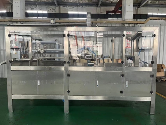 ملء BIB التلقائي الكامل لـ 2L / 10L / 20L كيس متواصل في صندوق عصير / حليب / آلة ملء الزيت مع PLC