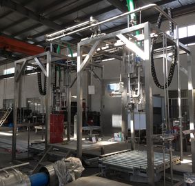 تخصيص سهل التشغيل BID الحشوة العصبية 10L / 50L / 220L آلة ملء العصير العصبية / الحليب / المياه التلقائية