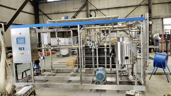 Stainless Steel304 Pasteurization Sterilizer Capacity 500 to 20000 Liters per Hour Thermal Processing Equipment for Food and Beverage Industry